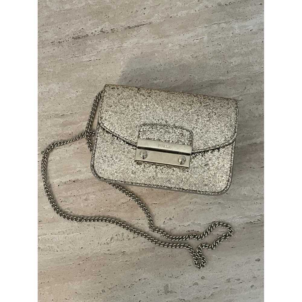 Furla Metropolis glitter clutch bag - image 2