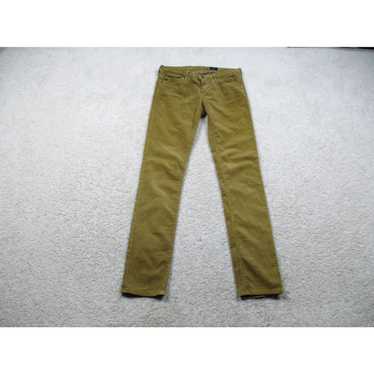 Olive AG Adriano Goldschmied Pants Womens 25 Olive