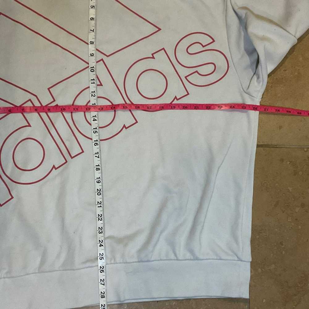 Women's Adidas Giant Logo Sweatshirt Size XL - image 4