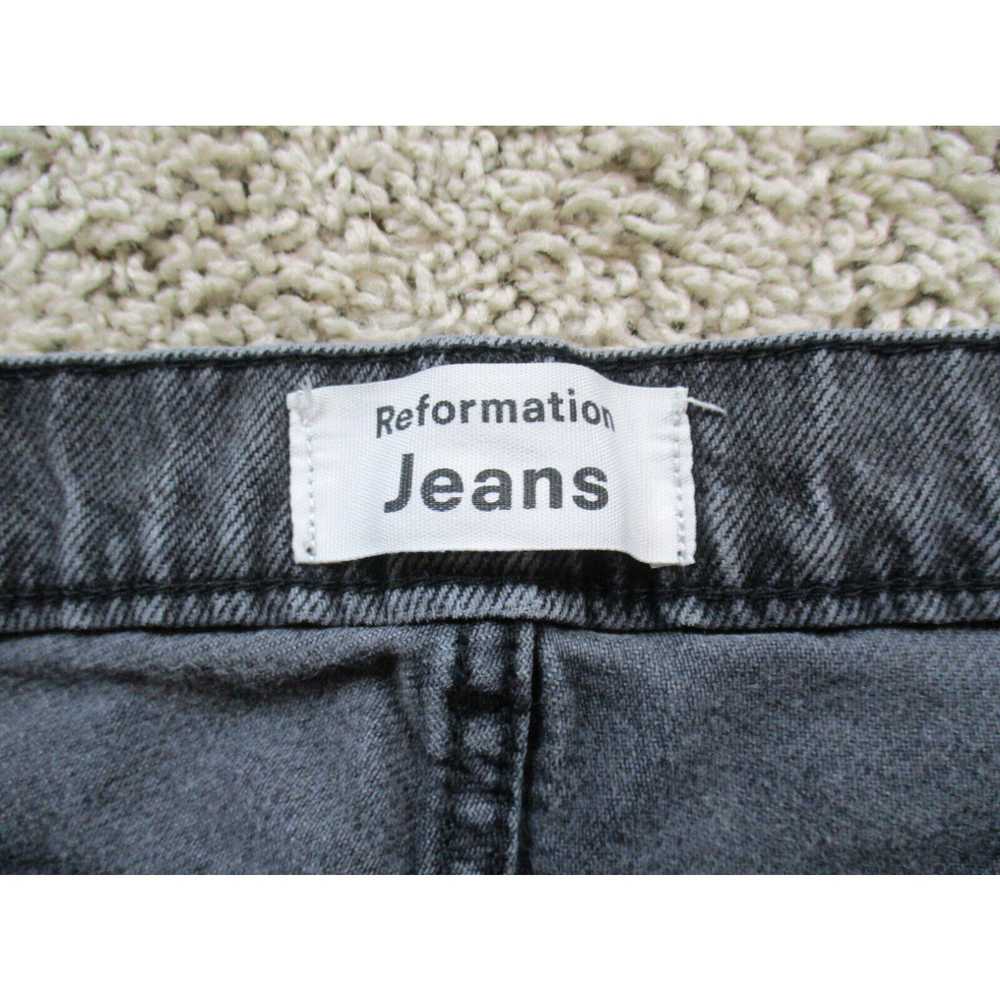 Reformation Reformation Jeans Womens 25 Gray Juli… - image 3