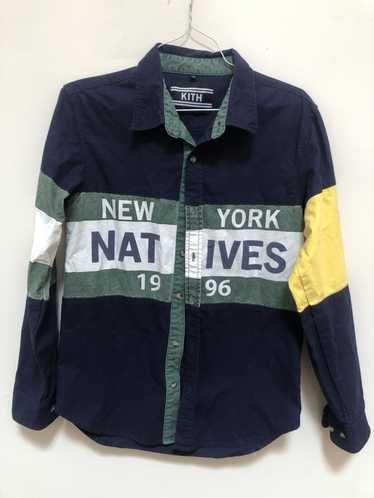 Kith KITH New York Natives Color Block Button Up R