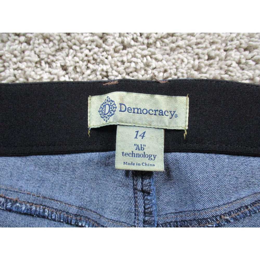 Vintage Democracy Jeans Womens 14 Blue Ab Technol… - image 2