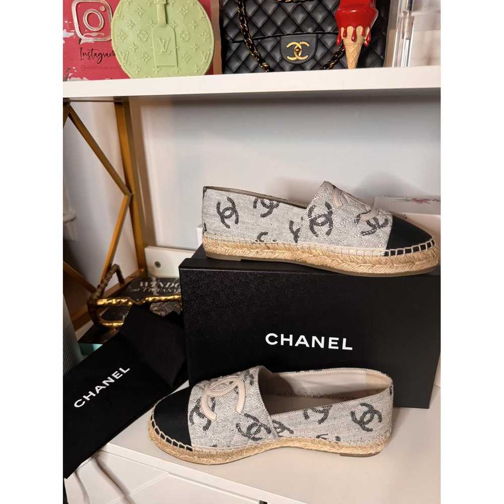 Chanel Cloth flats - image 4