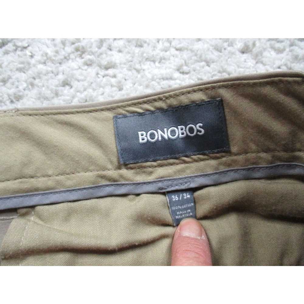 Bonobos Bonobos Pants Mens 36x34 Beige Chino Flat… - image 3