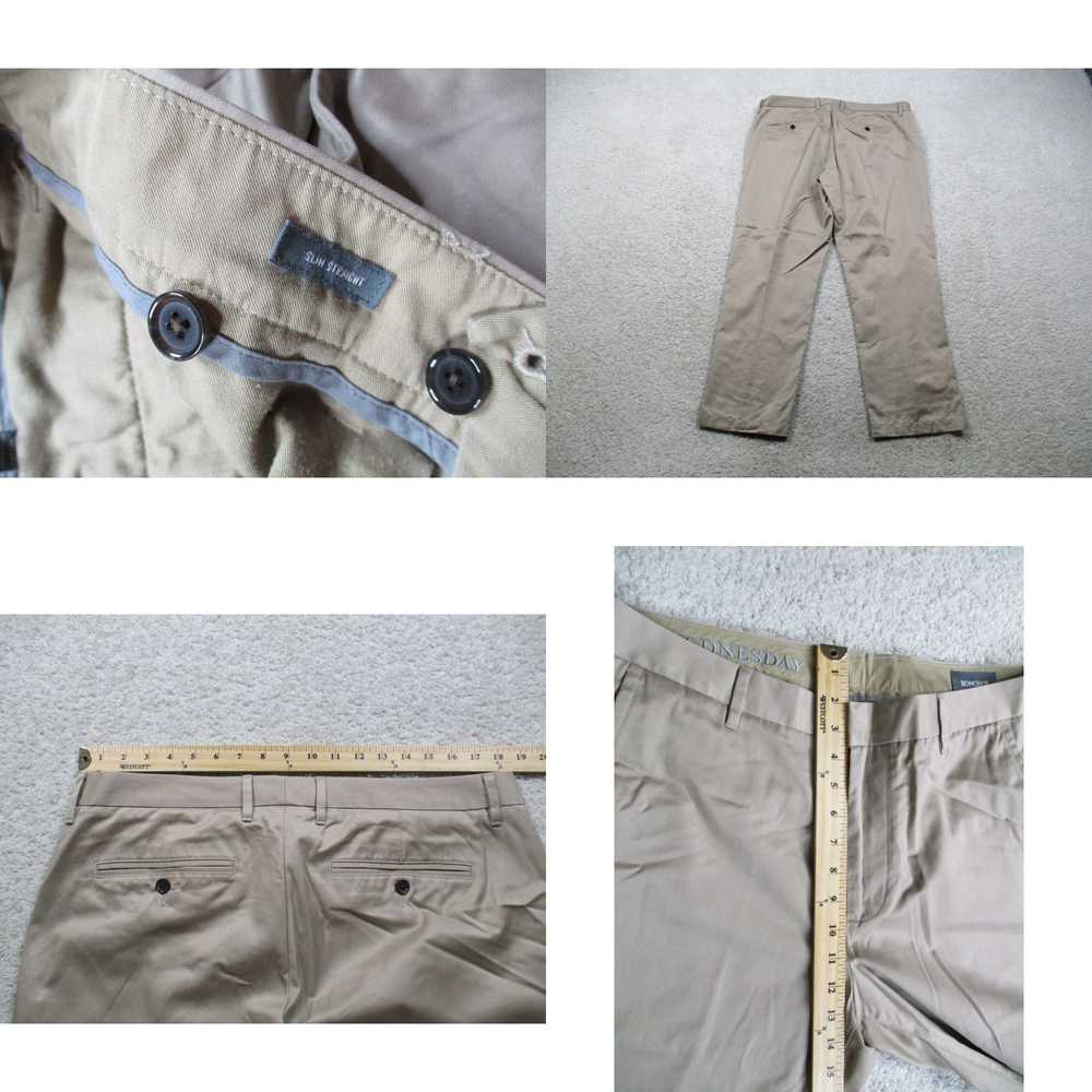 Bonobos Bonobos Pants Mens 36x34 Beige Chino Flat… - image 4