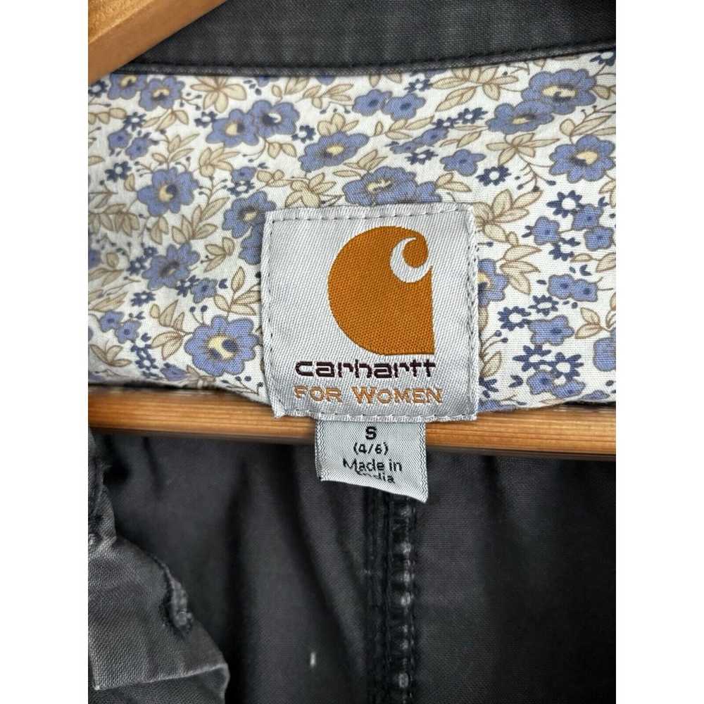 Carhartt Womens WJ026 Long Sleeve Button Jean Tra… - image 4