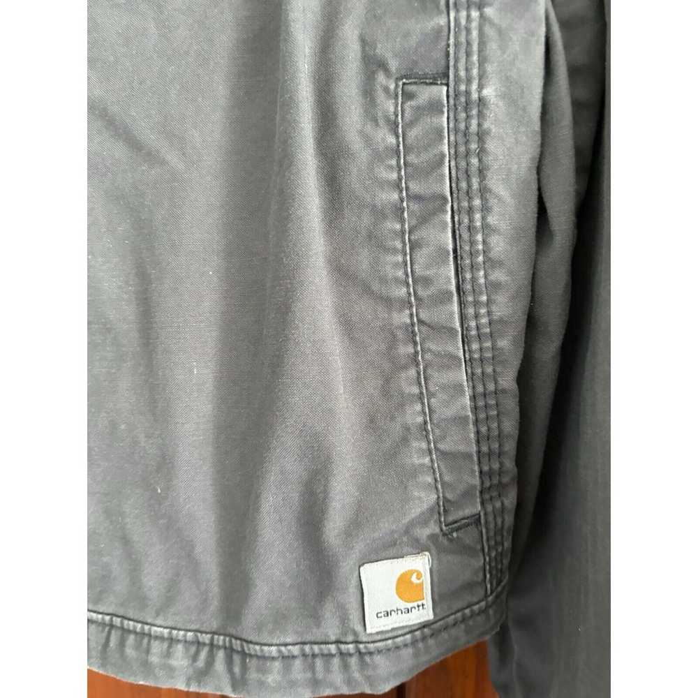 Carhartt Womens WJ026 Long Sleeve Button Jean Tra… - image 5