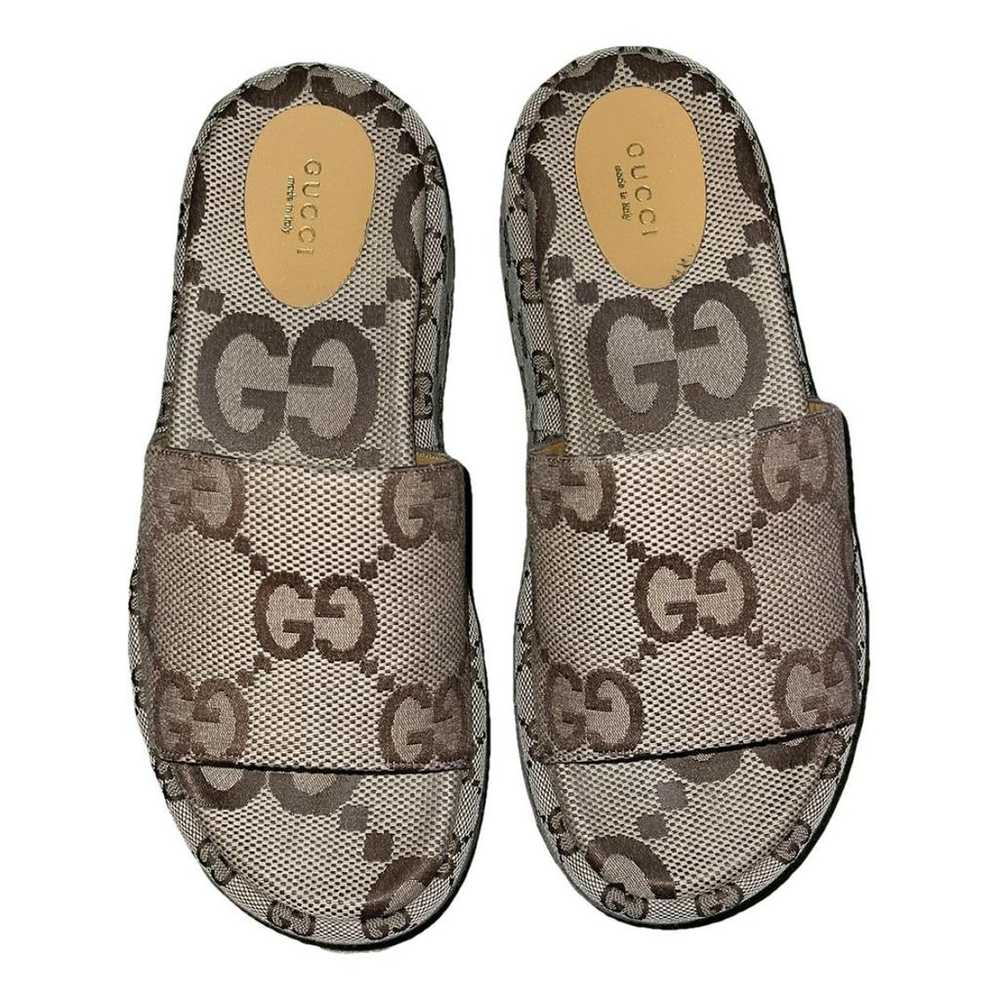 Gucci Cloth sandal - image 1