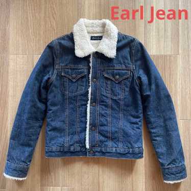 Earl Jean Denim Boa Jacket G-Jean - image 1