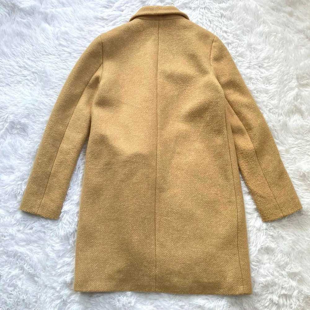 Zara soft touch cloth coat Chester coat Beige jac… - image 2