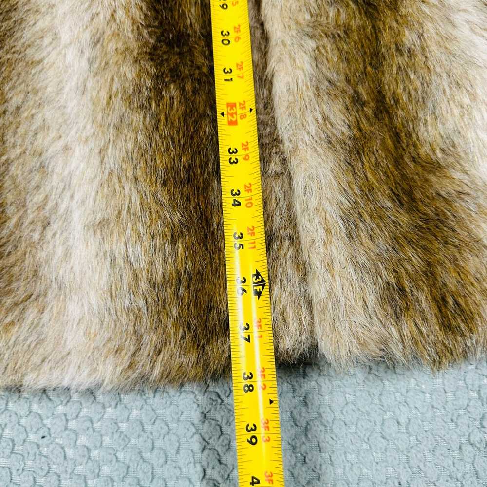 VINTAGE RETRO BEAUTIFUL FAUX FUR/FAUX MINK LONG C… - image 4