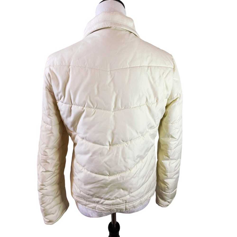 Vintage Y2K Women Abercrombie & Fitch Ivory Puffe… - image 3