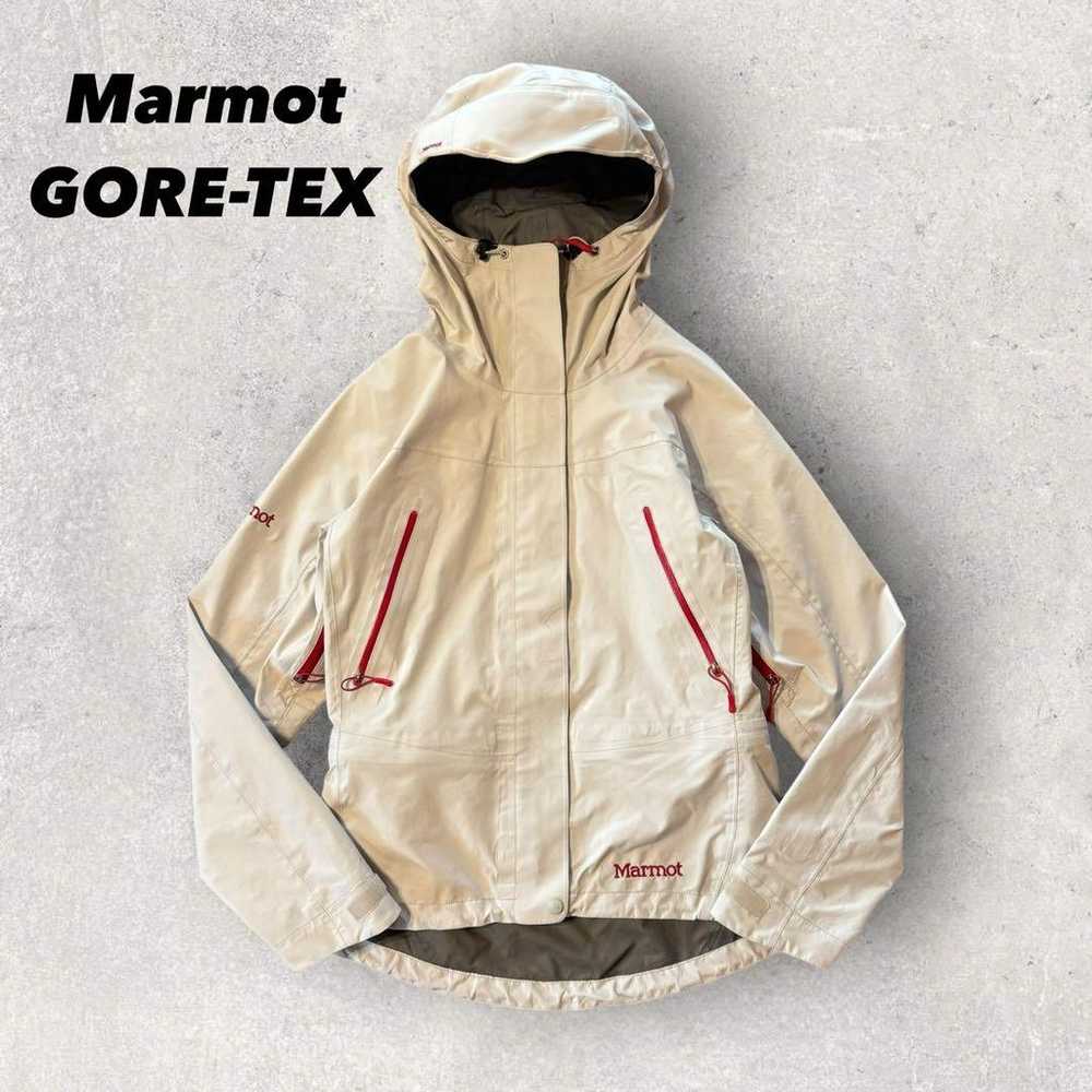 【Marmot】Mountain Parka Gore-Tex Gray Size S e - image 1