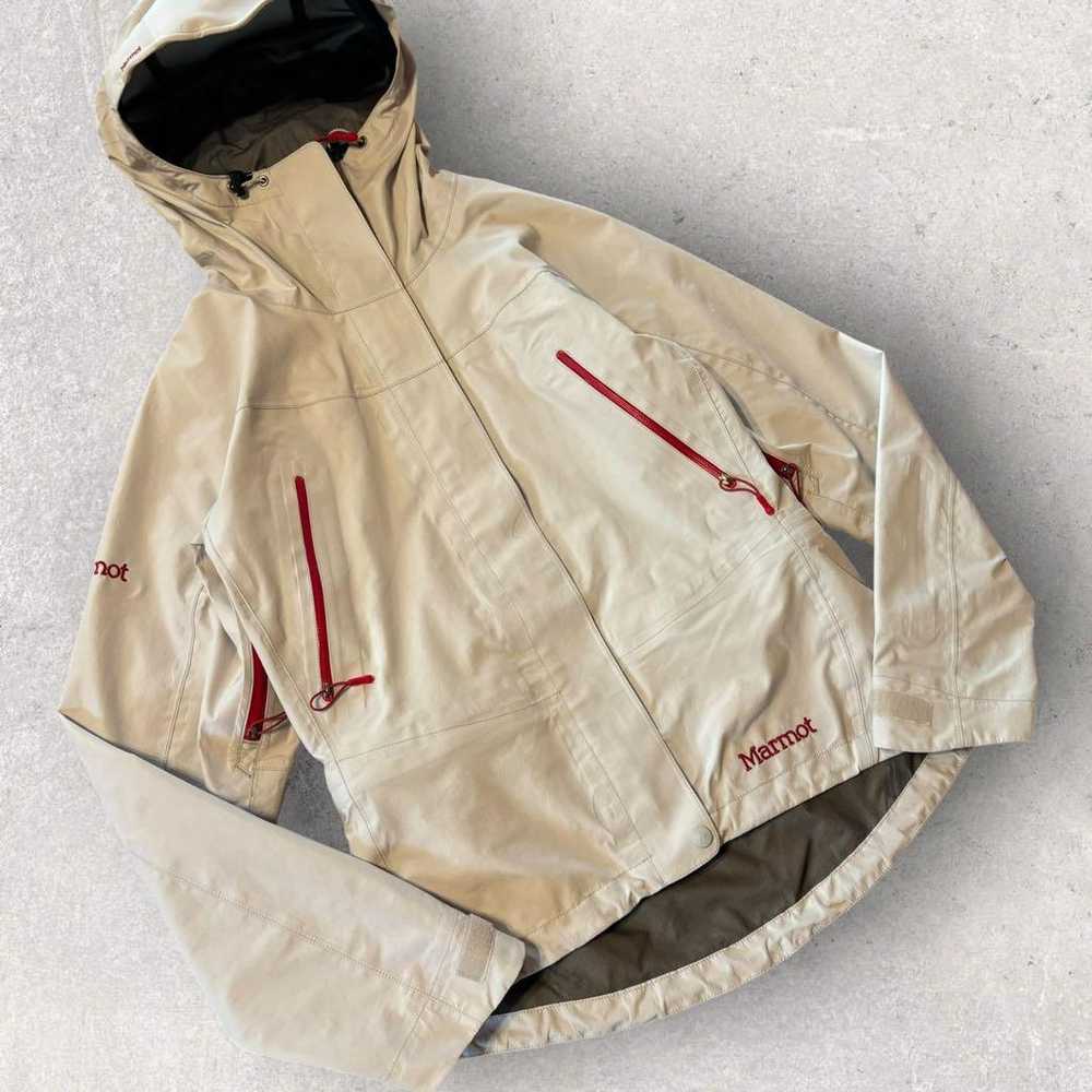 【Marmot】Mountain Parka Gore-Tex Gray Size S e - image 5