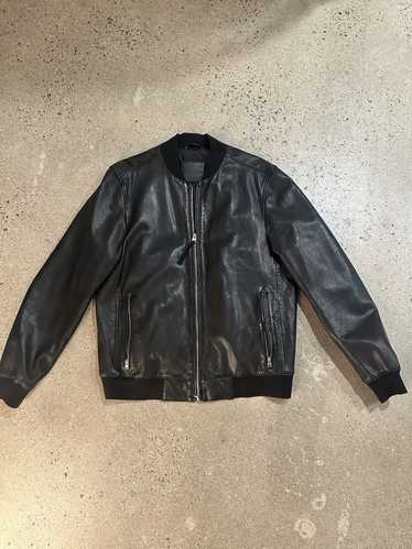 Allsaints Allsaints Leather Bomber Jacket