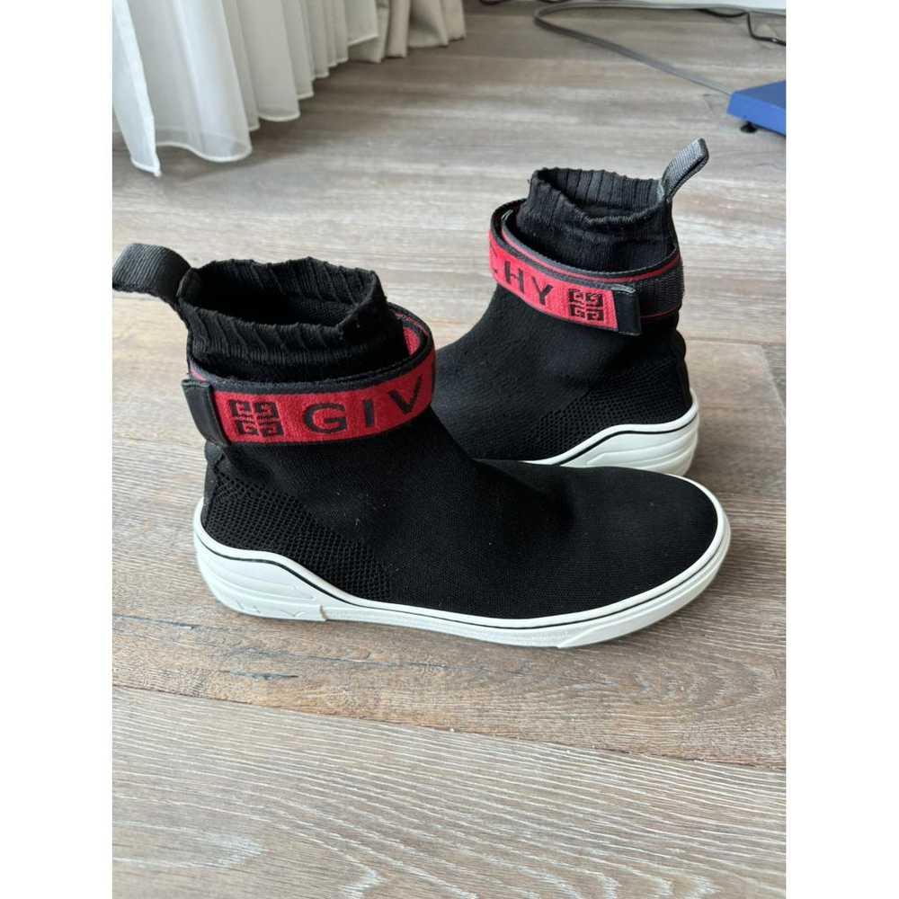 Givenchy George V cloth high trainers - image 4