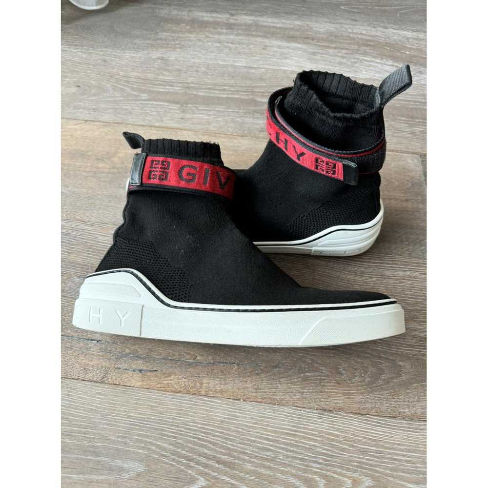 Givenchy George V cloth high trainers - image 5