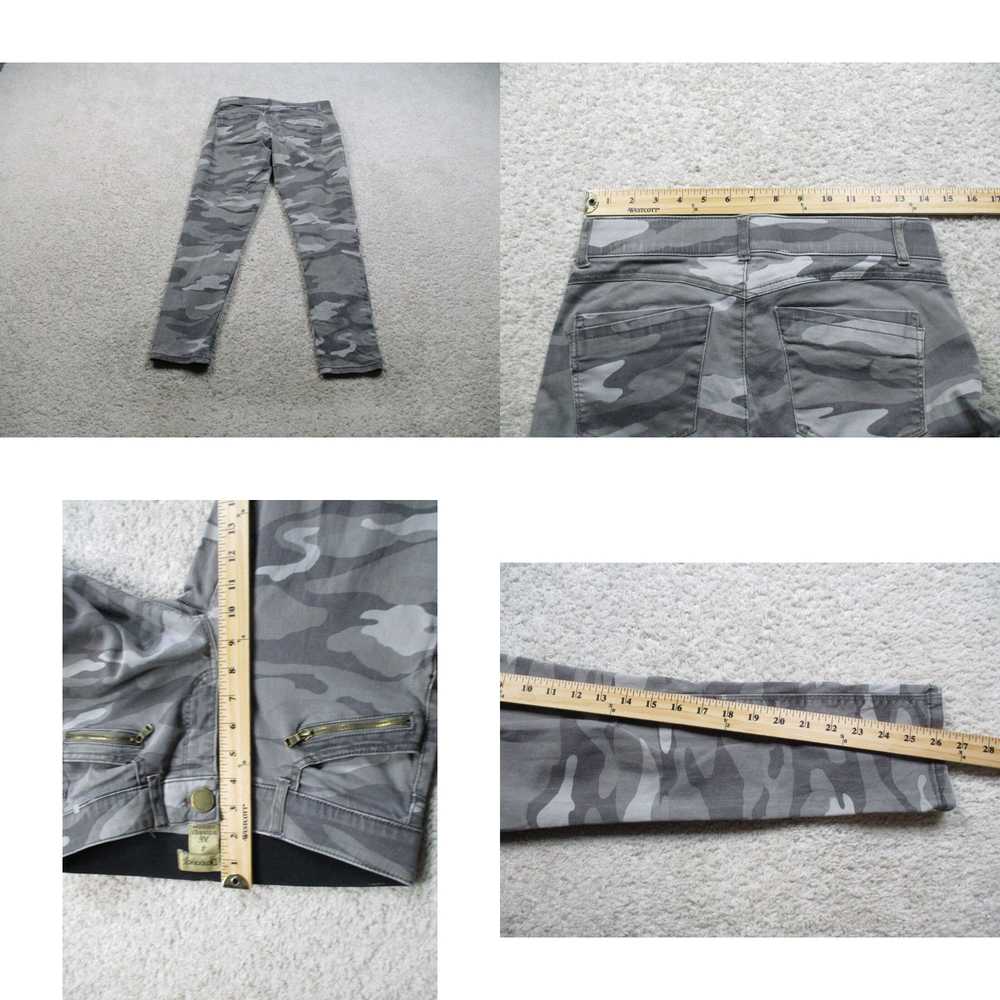 Vintage Democracy Pants Womens 4 Gray Camo Ab Tec… - image 4