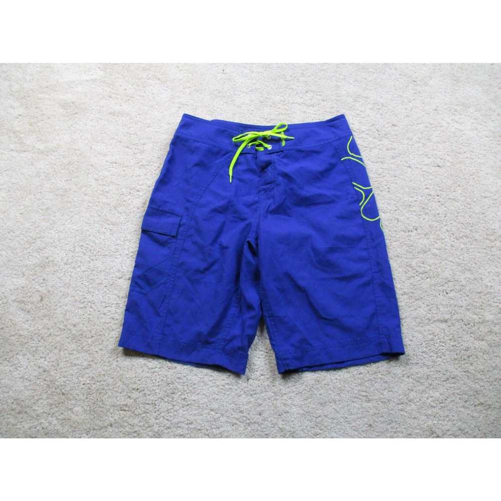 Vintage Columbia Board Shorts Mens 30 Blue Cargo … - image 1