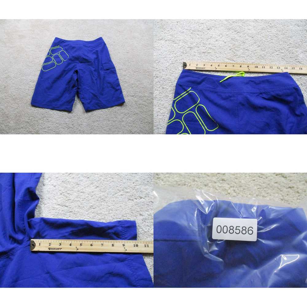 Vintage Columbia Board Shorts Mens 30 Blue Cargo … - image 4