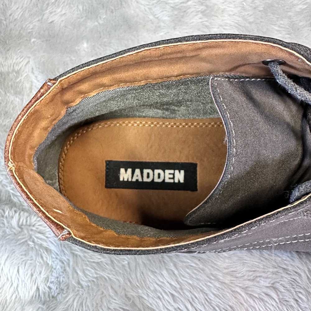 Steve Madden Steve Madden Men's 10 Grey Faux Leat… - image 4