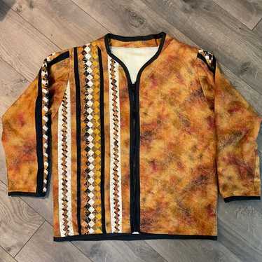 Beautiful Vintage Quilted Zip Up Jacket - image 1