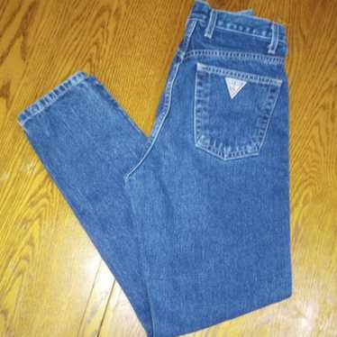 Women's Vtg Guess Sz 26 Med Wash Jeans Style 1050… - image 1