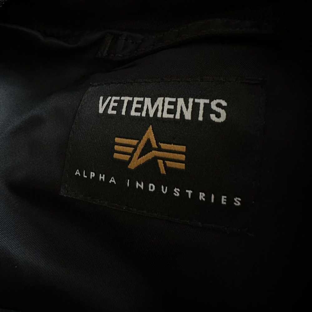 Alpha Industries × Vetements Vetements Emoji Reve… - image 6