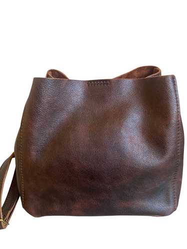 Portland Leather Butterfly Bucket Bag