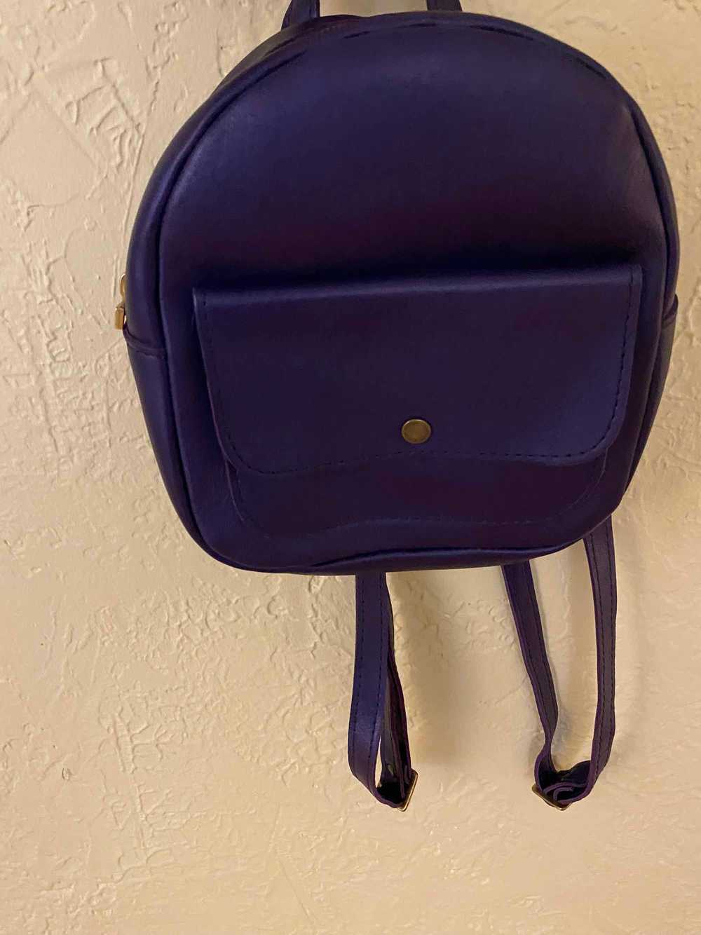 Portland Leather Snap Mini Backpack - image 2