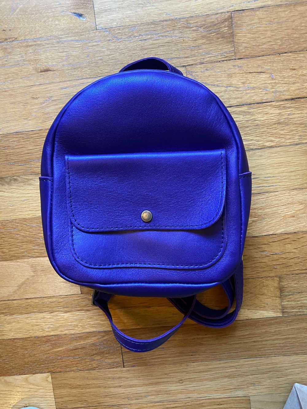 Portland Leather Snap Mini Backpack - image 4