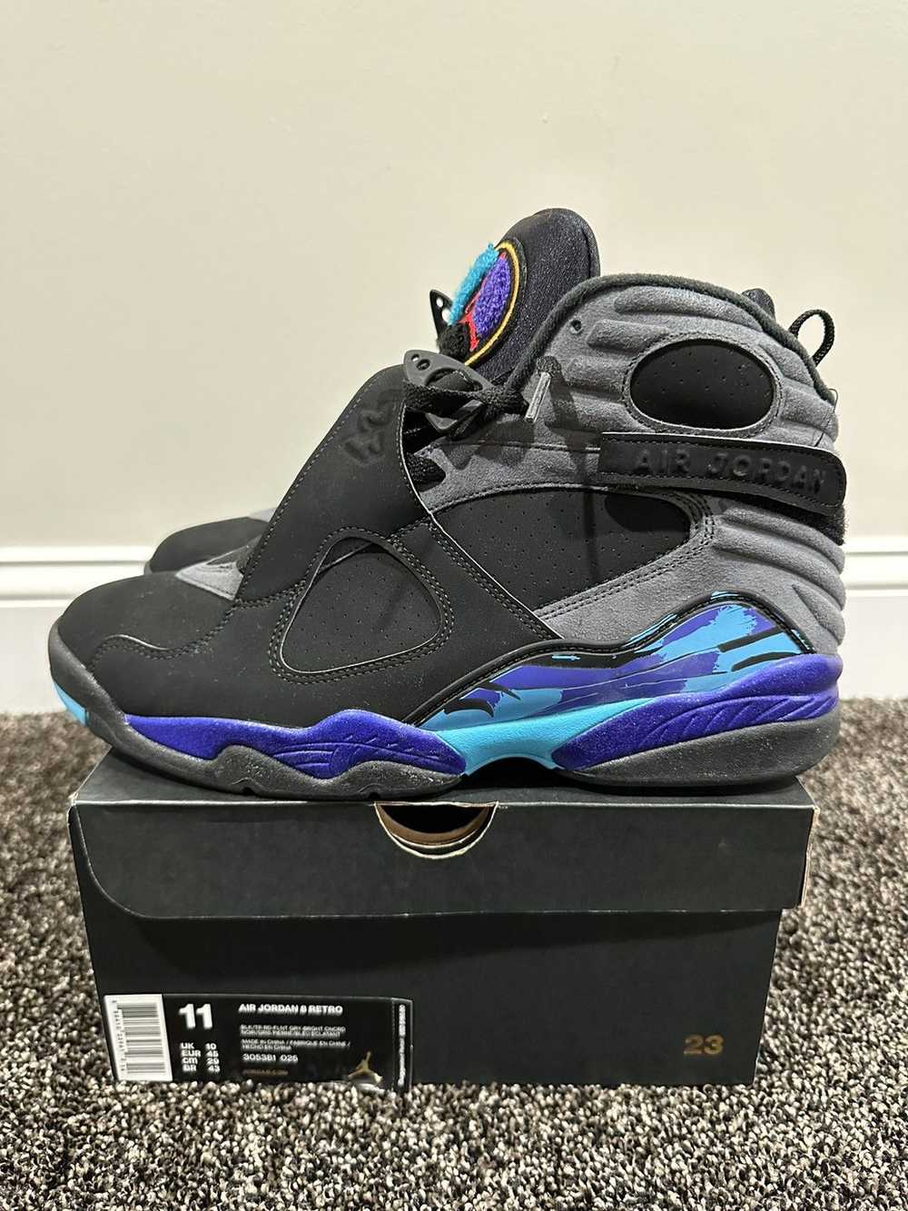 Jordan Brand Air Jordan 8 Retro Aqua 2015 Sneaker - image 2