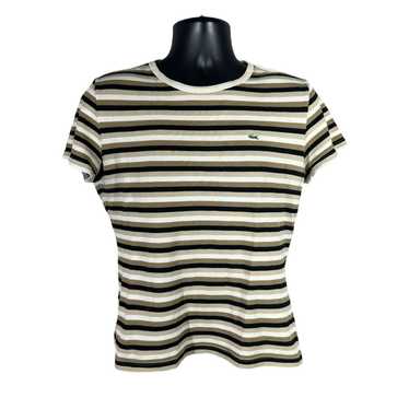 Lacoste Women's Lacoste Striped Cotton T-Shirt - image 1