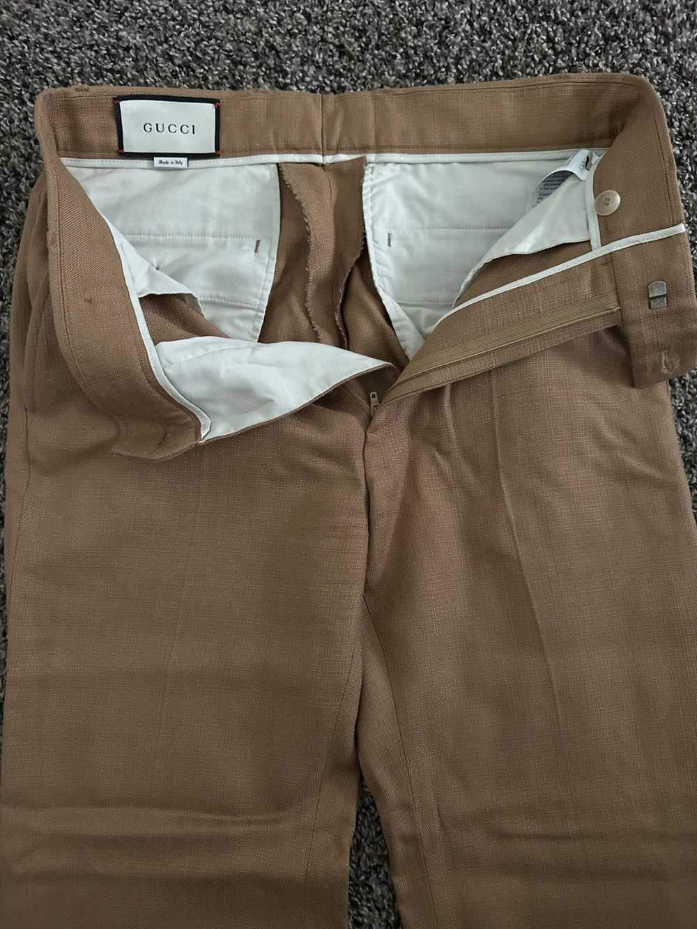 Gucci Flare Bootcut Slack Pants - image 7