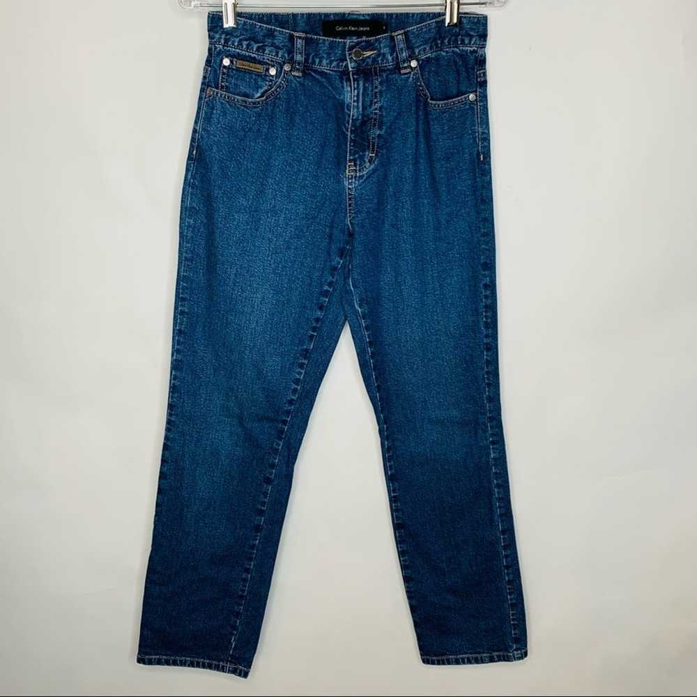 Vintage Calvin Klein Classic Sz 6 Jeans Cotton 29… - image 2