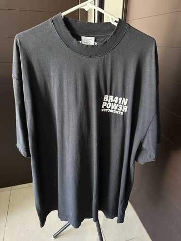 Vetements Vetements “Brain Power” Tshirt