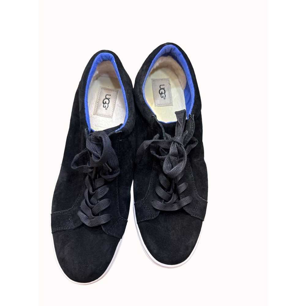 Ugg UGG women’s black suede Karine shoes sneakers… - image 7