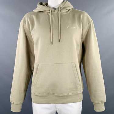 Jacquemus Sage Green Cotton Logo Hoodie Sweatshirt - image 1