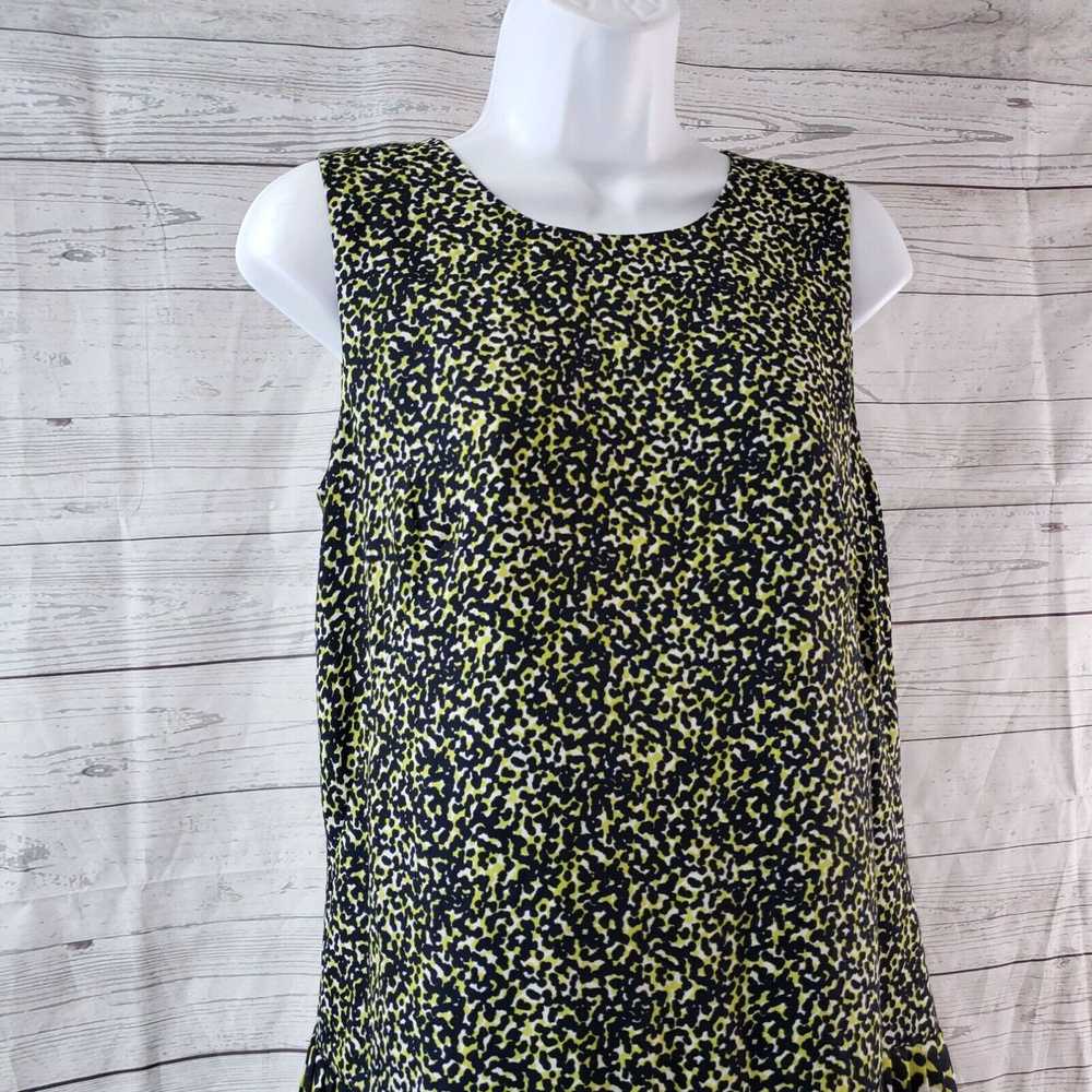 Loft Ann Taylor LOFT Womens Printed Dress Sz 4 Gr… - image 2