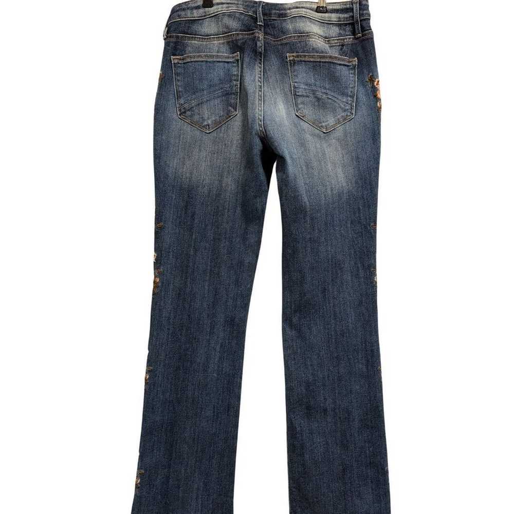 Driftwood Kelly Floral Embroidered Bootcut Jeans … - image 12