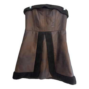 Lovers + Friends Leather mini dress - image 1