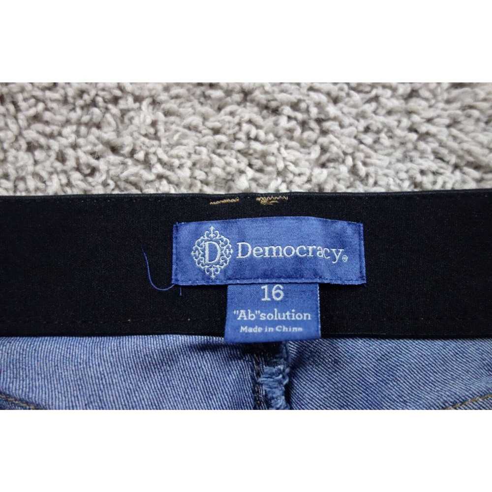 Vintage Democracy Jeans Womens 16 Blue Ab Solutio… - image 2