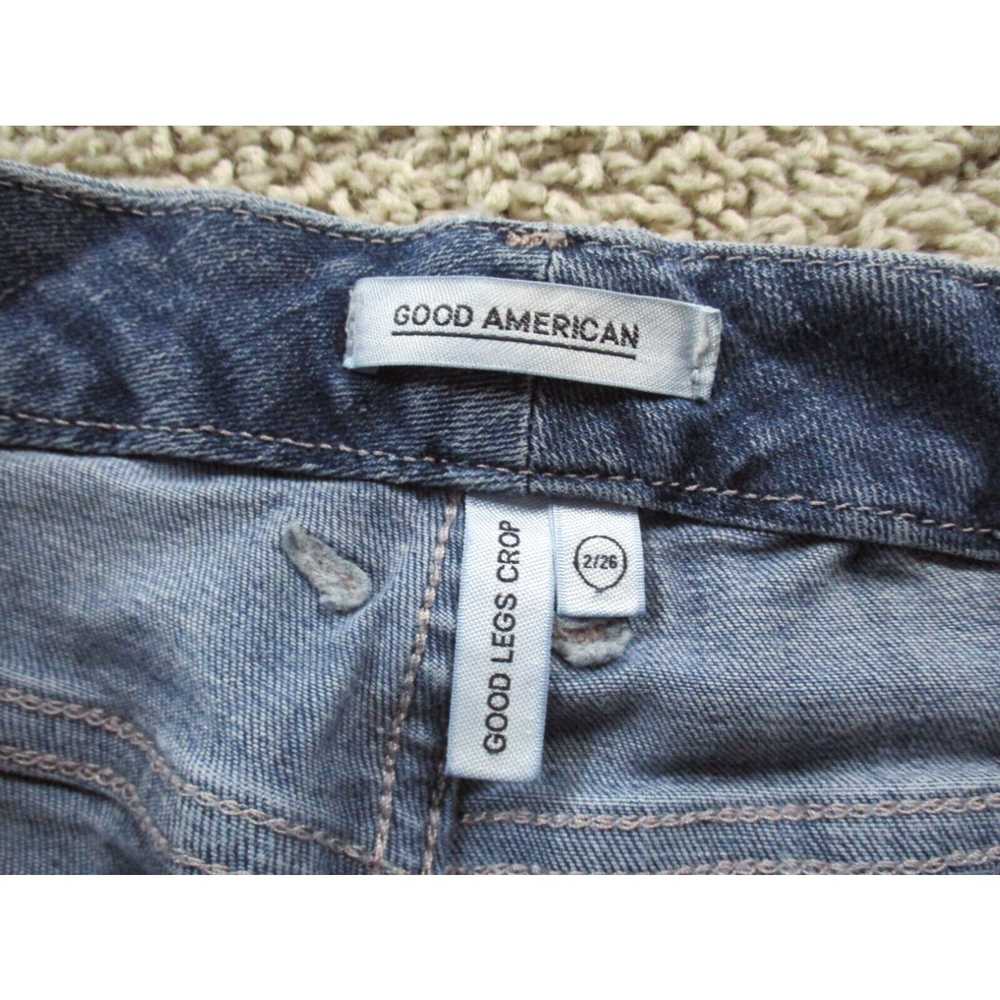 Good American Good American Jeans Womens 2 26 Blu… - image 2