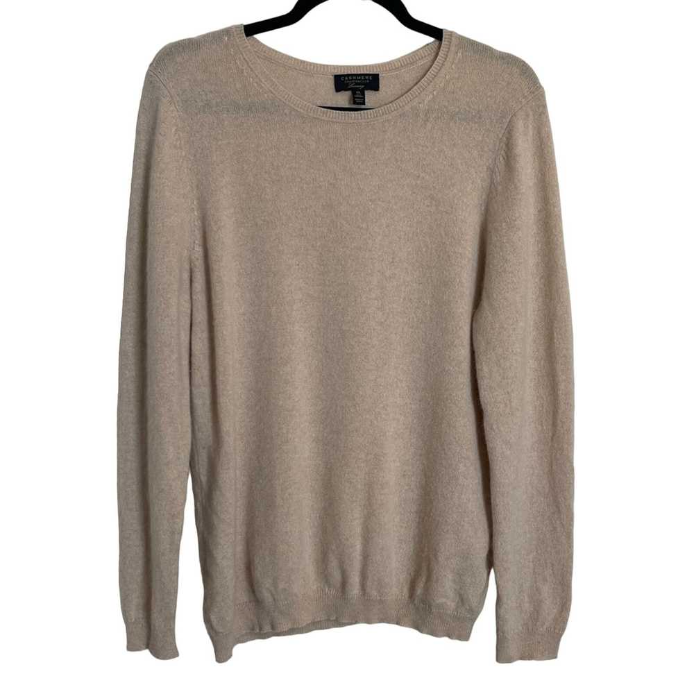 Other Charter Club Luxury Cashmere Sweater Beige … - image 1