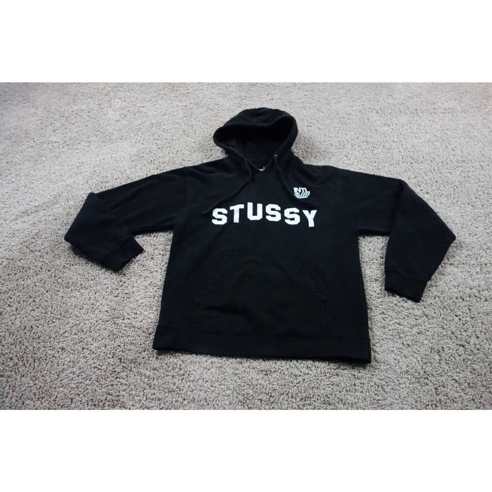 Spell Vintage Stussy Sweater Mens Medium Black Pu… - image 1