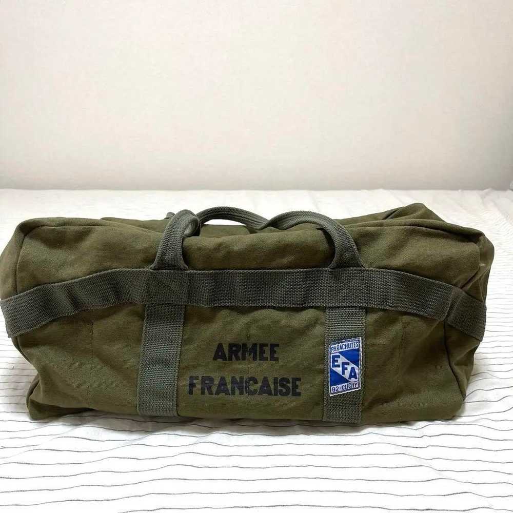 "A beautiful item" French military parachute bag … - image 2