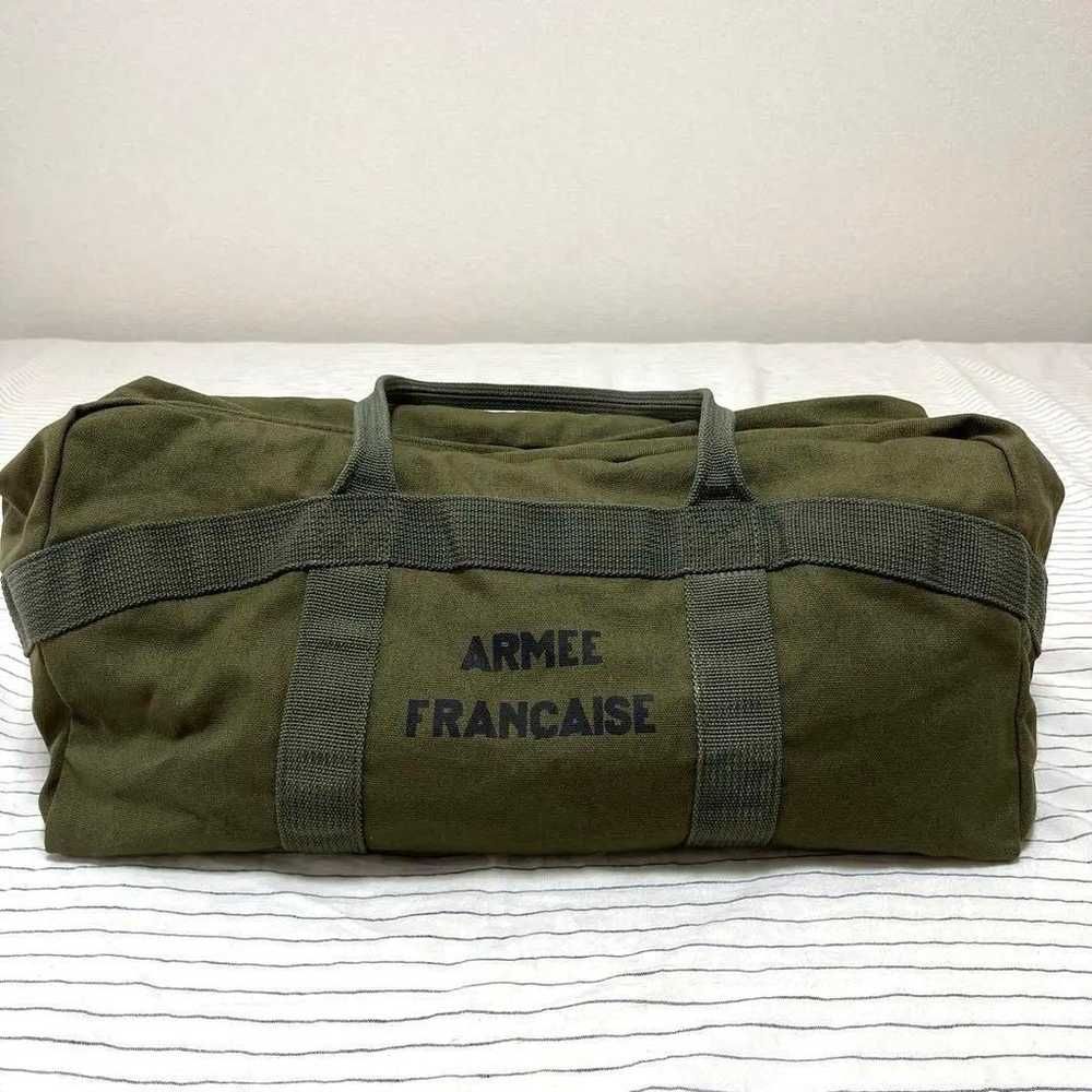 "A beautiful item" French military parachute bag … - image 3