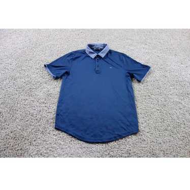 Vintage Travis Mathew Polo Shirt Mens Medium Blue… - image 1