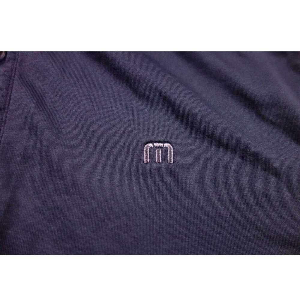 Vintage Travis Mathew Polo Shirt Mens Medium Blue… - image 2