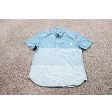 Chubbies Chubbies Shirt Mens Small Blue Button Dow